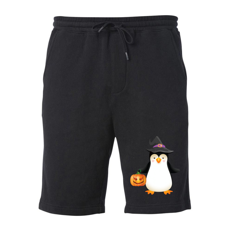 Penguin Halloween Penguin Costume Tuxedo Halloween Design 11 Fleece Short | Artistshot