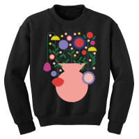 Flowers T  Shirtjar  Flowers Mediterranean Happy Time Traveling Colorf Youth Sweatshirt | Artistshot