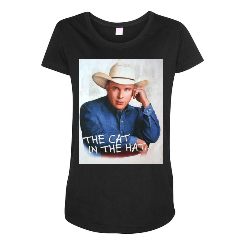 Garth Brooks Nine Lives Maternity Scoop Neck T-shirt by dunduds | Artistshot