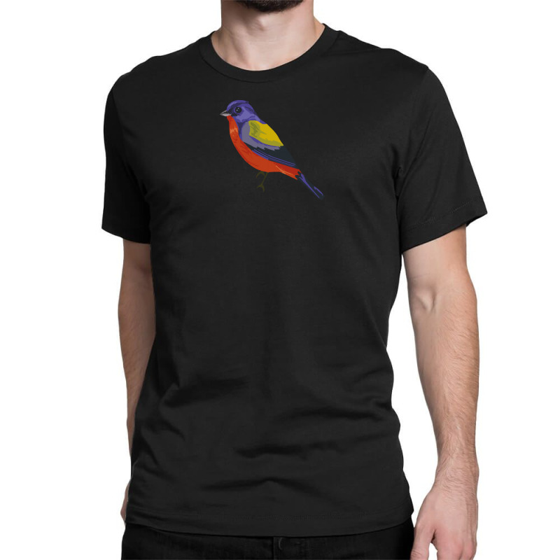 Just A Boy Who Loves Painted Buntings T  Shirt Just A Boy Who Loves Pa Classic T-shirt by shouldcloser | Artistshot