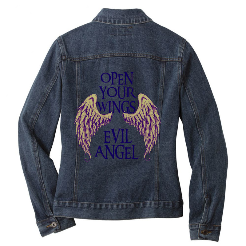 Breaking Benjamin Ladies Denim Jacket by Rizkie77 | Artistshot