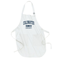 Coldwater Mississippi Ms Vintage Athletic Sports Design T Shirt Full-length Apron | Artistshot