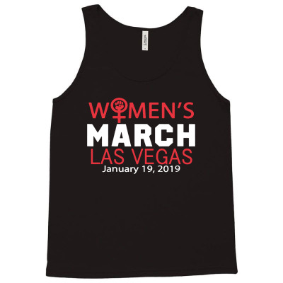 Las Vegas Women's March January 2019 Tank Top Designed By Blqs Apparel