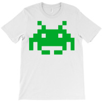 Funny 80s & 90s Space Invader Bug Vintage Tee   Old School Pullover Ho T-shirt | Artistshot