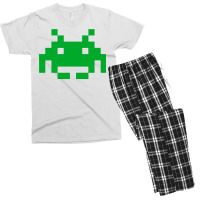 Funny 80s & 90s Space Invader Bug Vintage Tee   Old School Pullover Ho Men's T-shirt Pajama Set | Artistshot