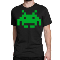 Funny 80s & 90s Space Invader Bug Vintage Tee   Old School Pullover Ho Classic T-shirt | Artistshot