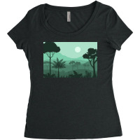 Forest Women's Triblend Scoop T-shirt | Artistshot