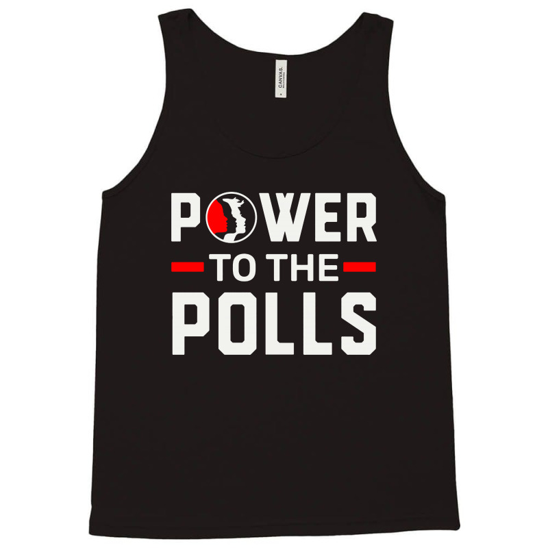 Women's March   Power To The Polls Tank Top | Artistshot