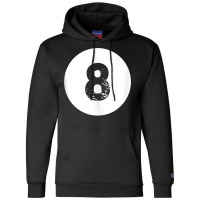 Funny 8 Ball Magic Eight Ball Billiards Black Tank Top Champion Hoodie | Artistshot