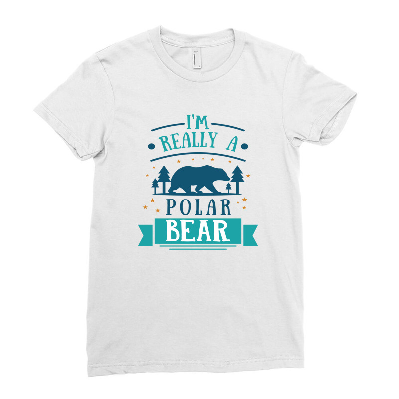 Bears Polar Ladies Fitted T-Shirt by Creativeh | Artistshot