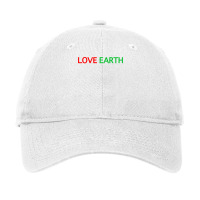 Love Earth Activist Conservationist Ecologist Green Thinking Long Slee Adjustable Cap | Artistshot