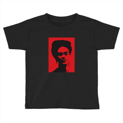 Frida Toddler T-shirt Designed By Blackstone