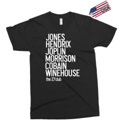 jones hendrix morrison joplin cobain.. Exclusive T-shirt | Artistshot