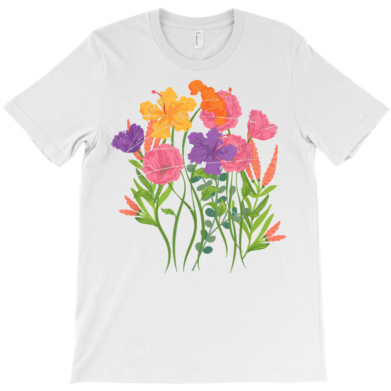 Botanical Garden Flowers Botanist Wildflower Botanical T Shirt T-Shirt by survisgn | Artistshot