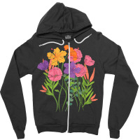 Botanical Garden Flowers Botanist Wildflower Botanical T Shirt Zipper Hoodie | Artistshot