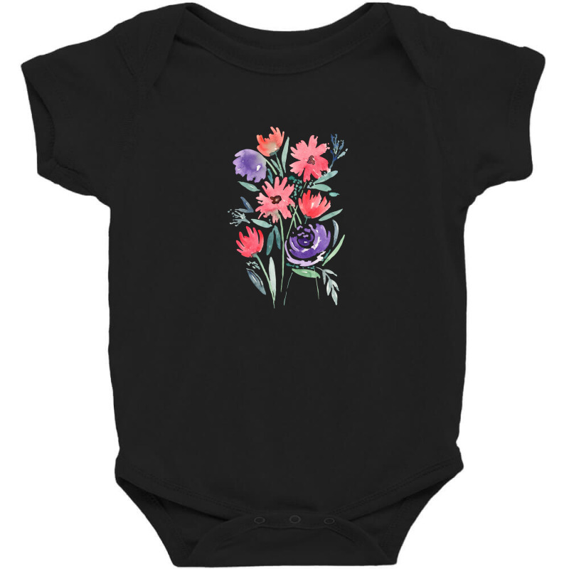 Cute Flowers Baby Bodysuit | Artistshot