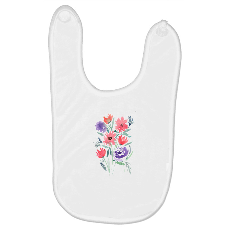 Cute Flowers Baby Bibs | Artistshot