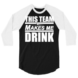 THIS TEAM MAKES ME DRINK T-Shirt - White – Make The Jets Great Again!