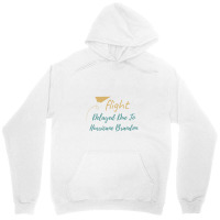 Flight Delayed Due To Hurricane Brandon Typography Unisex Hoodie | Artistshot