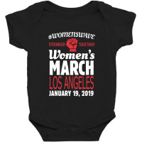 Women's March 2019 Los Angeles Baby Bodysuit | Artistshot