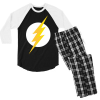 The Flash Men's 3/4 Sleeve Pajama Set | Artistshot