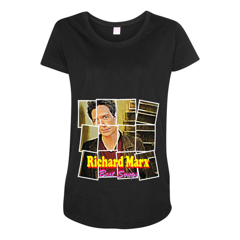 Richard Marx Singer Maternity Scoop Neck T-shirt by Agustin | Artistshot