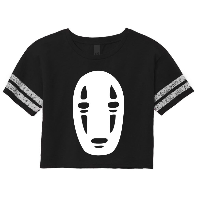 Noface Spirited Away Halloween Scorecard Crop Tee by Melissa Store | Artistshot