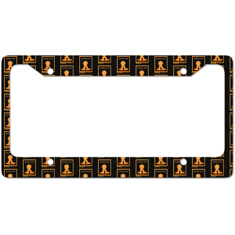 Custom Jujutsu Kaisen Anime Satoru Gojo License Plate Frame By Custom ...