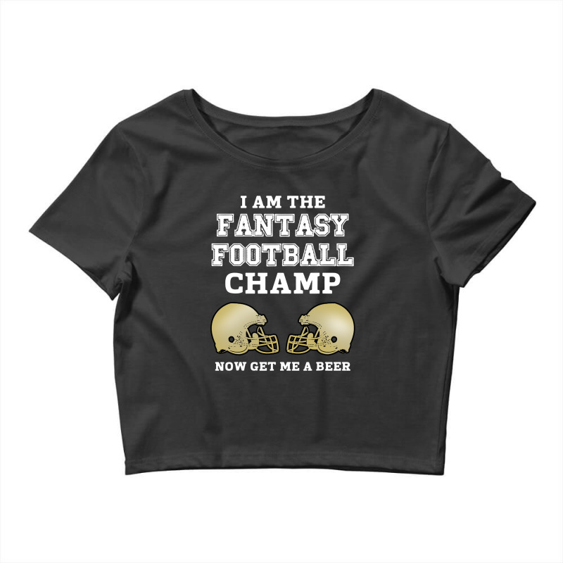 Mens Proud Football Champ Crop Top by FeelGood Tees | Artistshot