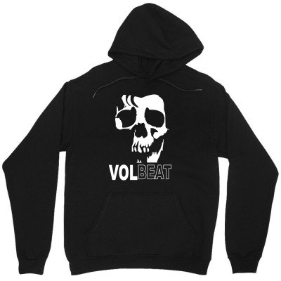 Volbeat Danish Rock Band Cool Skull Unisex Hoodie Designed By Mdk Art