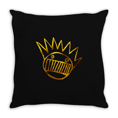 Ween Gold Throw Pillow Designed By Sengul