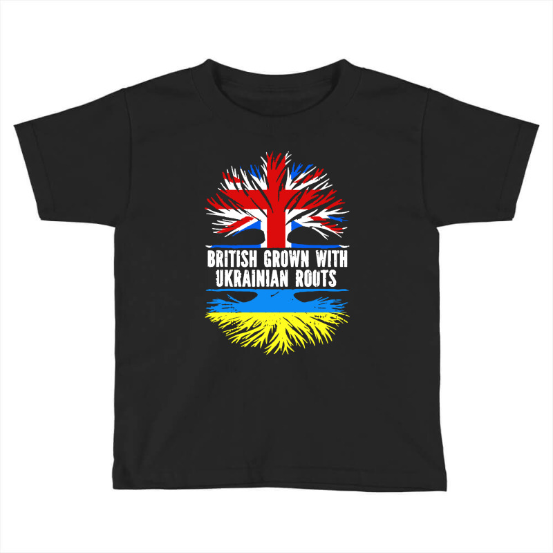 British Grown With Stop War Toddler T-shirt | Artistshot