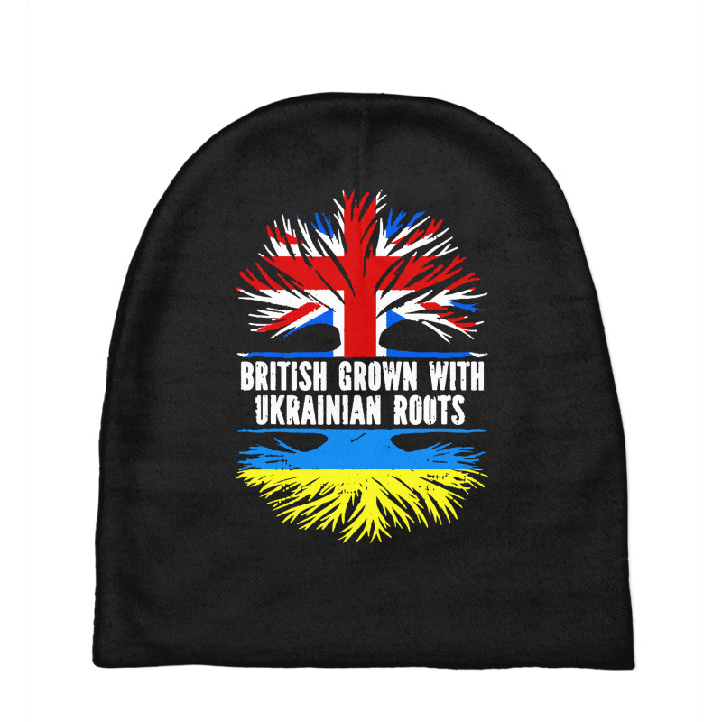 British Grown With Stop War Baby Beanies | Artistshot