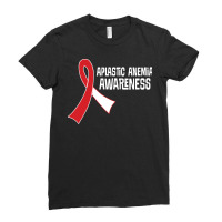 Aplastic Anemia Awareness T  Shirt Aplastic Anemia Awareness Ribbon T Ladies Fitted T-shirt | Artistshot