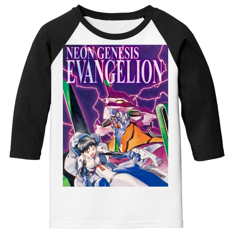 Neon Genesis Evangelion Youth 3/4 Sleeve by Kelly S | Artistshot