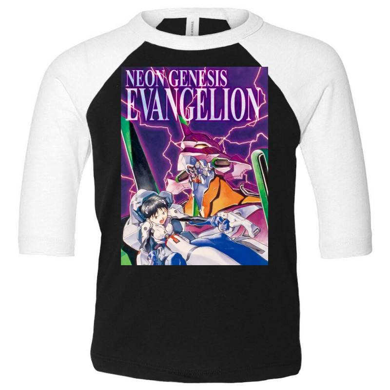 Neon Genesis Evangelion Toddler 3/4 Sleeve Tee by Kelly S | Artistshot