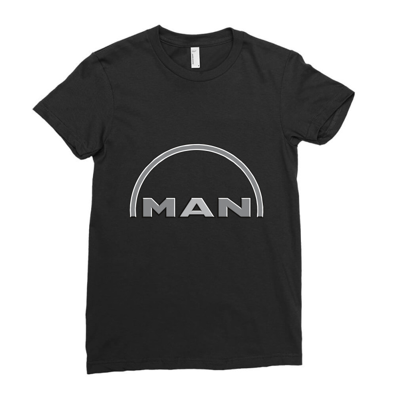 Man Ladies Fitted T-Shirt by freixahyland | Artistshot