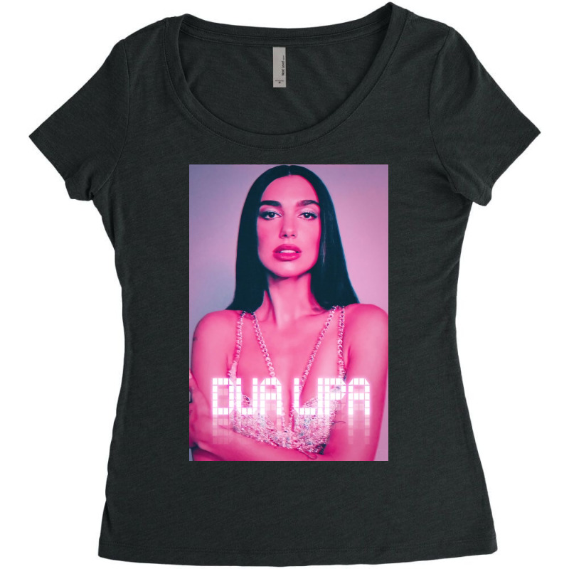 Dua  Future Nostalgic Pink Women's Triblend Scoop T-shirt by Stephan R | Artistshot