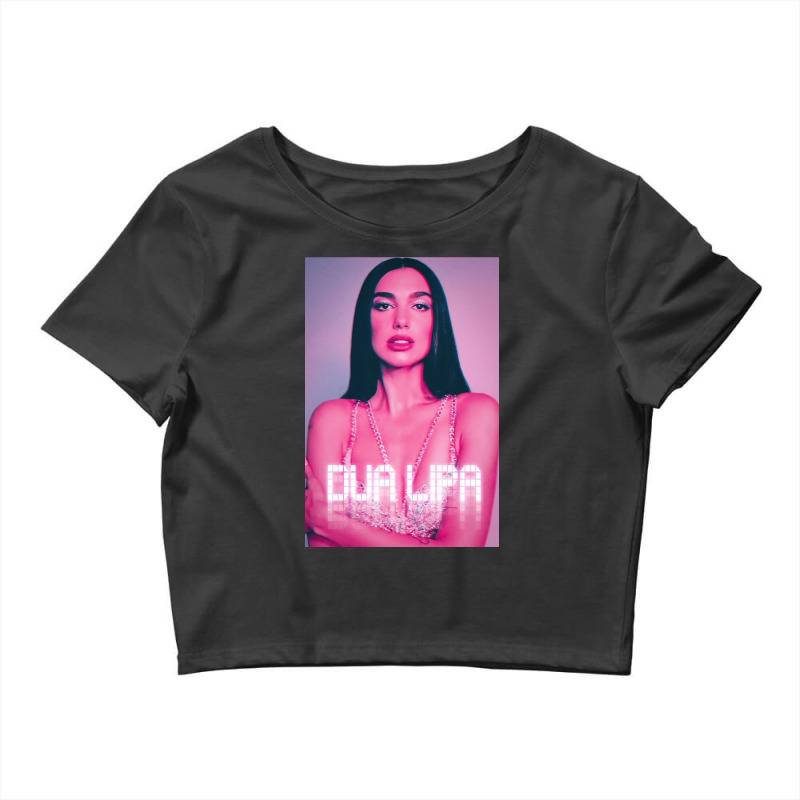 Dua  Future Nostalgic Pink Crop Top by Stephan R | Artistshot