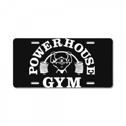 fashion bodybuilding power house gym fitness License Plate | Artistshot