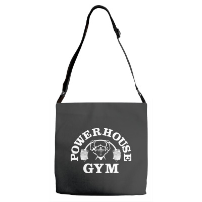 Fashion Bodybuilding Power House Gym Fitness Adjustable Strap Totes Designed By Tee Shop