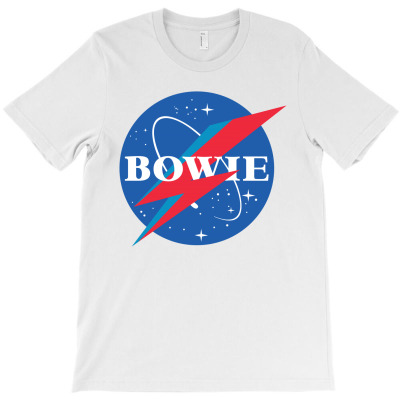 Bowie Nasa Parody T-shirt Designed By Toweroflandrose