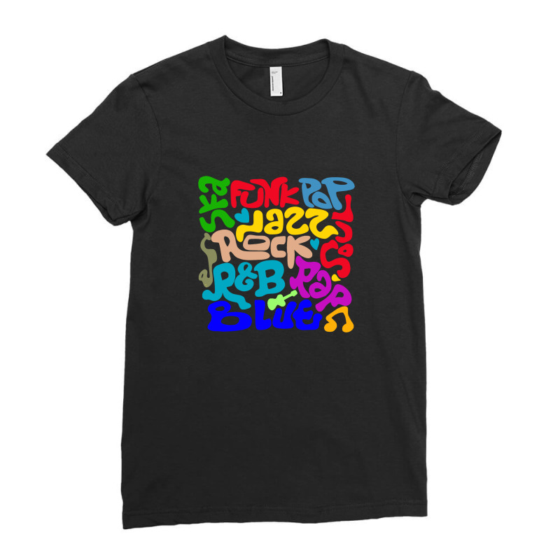 Music The Universal Language Ladies Fitted T-Shirt by roisestephens | Artistshot