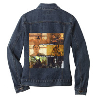 Art Character Handon  Mens Womens Ladies Denim Jacket | Artistshot