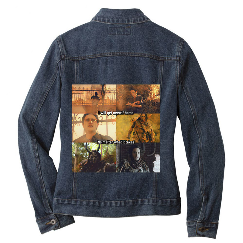 Art Character Handon  Mens Womens Ladies Denim Jacket by Artist-Olga | Artistshot