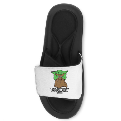 This Is The Whey Slide Sandal Designed By Black And Pink