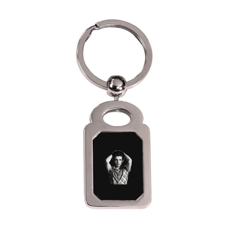 Funny Men Mulaney  For Mens Womens Silver Rectangle Keychain | Artistshot