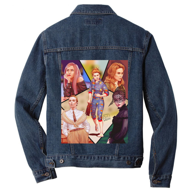 Playing  Lesbian Call Me Men Denim Jacket | Artistshot