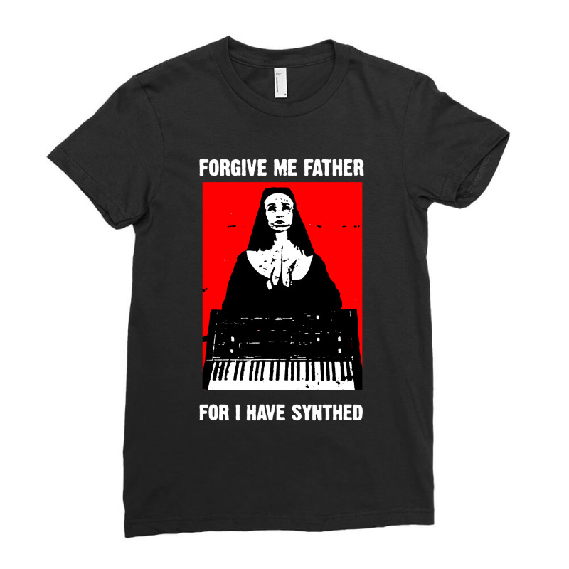 Sintetizador Vintage Synthesizer Ladies Fitted T-Shirt by FeelGood Tees | Artistshot