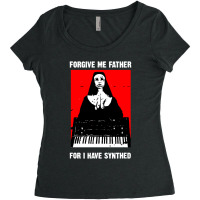 Sintetizador Vintage Synthesizer Women's Triblend Scoop T-shirt | Artistshot